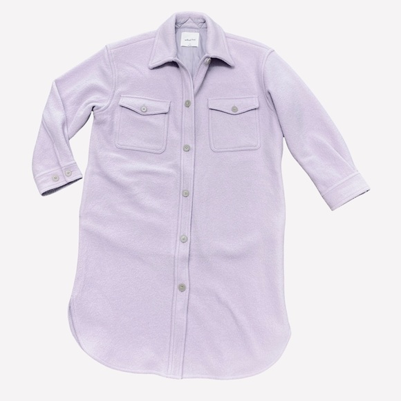 Aritzia | Wilfred Free The Ganna Long Shirt Jacket - Picture 4 of 5
